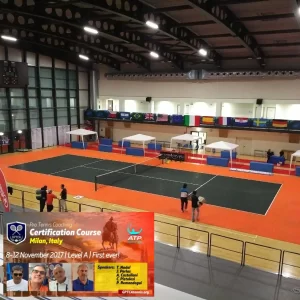 CAMPO TENNIS - Pavimento Modulare drenante